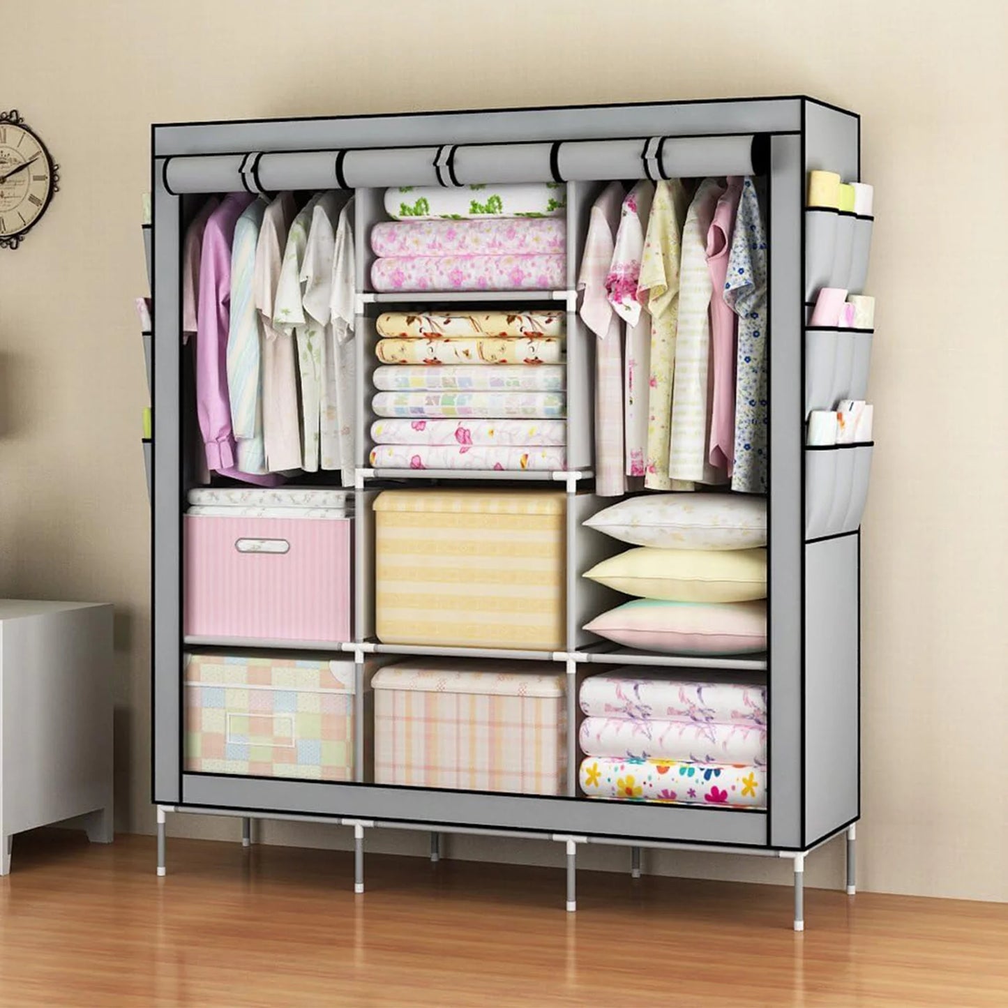 Portable Closet Organizer Rack for Clothes and Shoes - Chic & Cheery Shopping