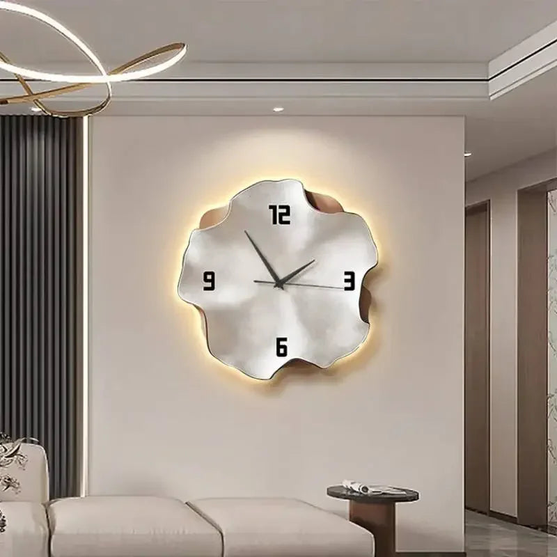 European Premium Quiet Wall Clock for Elegant Interiors - Chic & Cheery Shopping