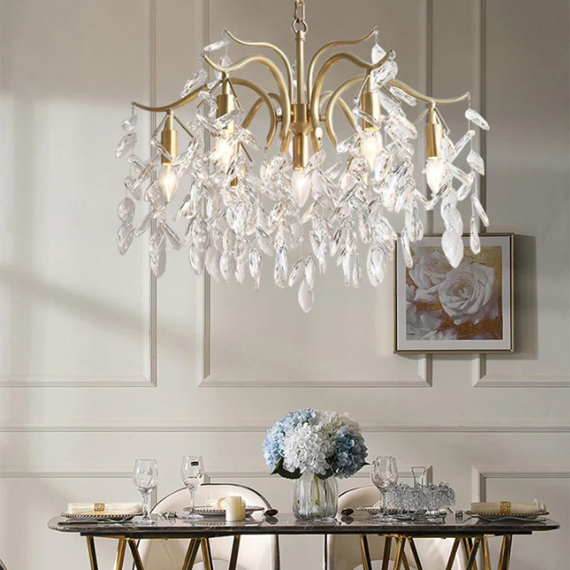 Luxury Crystal Chandelier for Living Room and Bedroom - Chic & Cheery Shopping