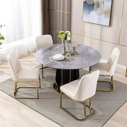 Modern Dining Chairs Set of 4 Upholstered Kitchen Chairs - Chic & Cheery Shopping