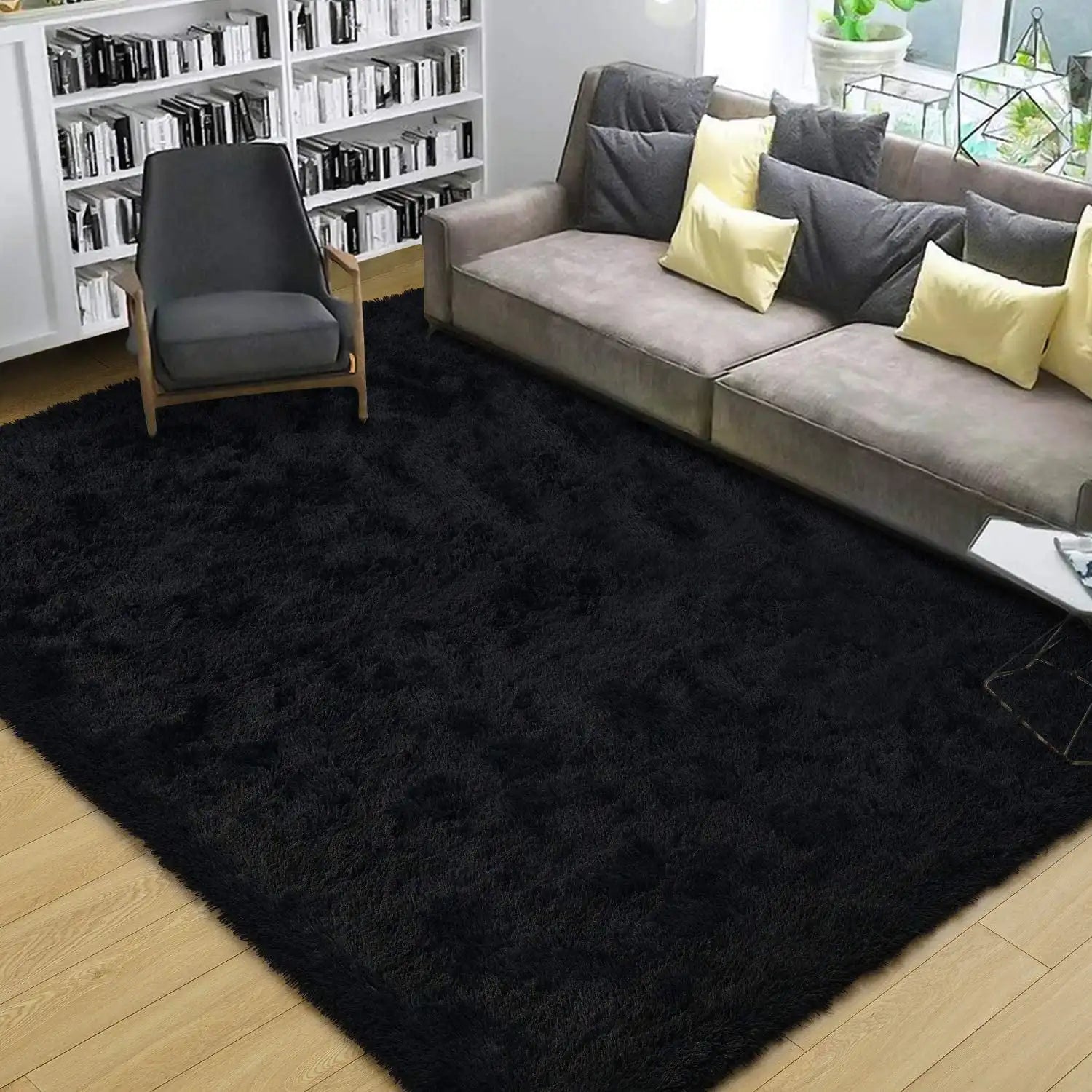 Fluffy Kids Rug Soft Non Slip Fuzzy Living Room Carpet - Chic & Cheery Shopping