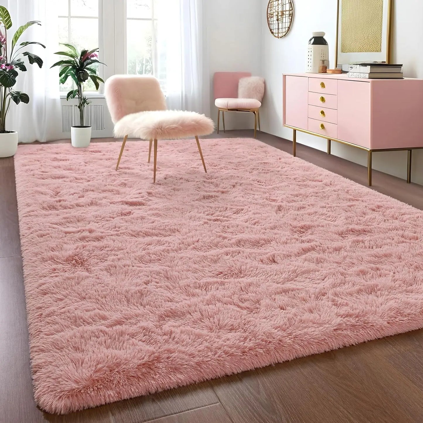 Fluffy Kids Rug Soft Non Slip Fuzzy Living Room Carpet - Chic & Cheery Shopping