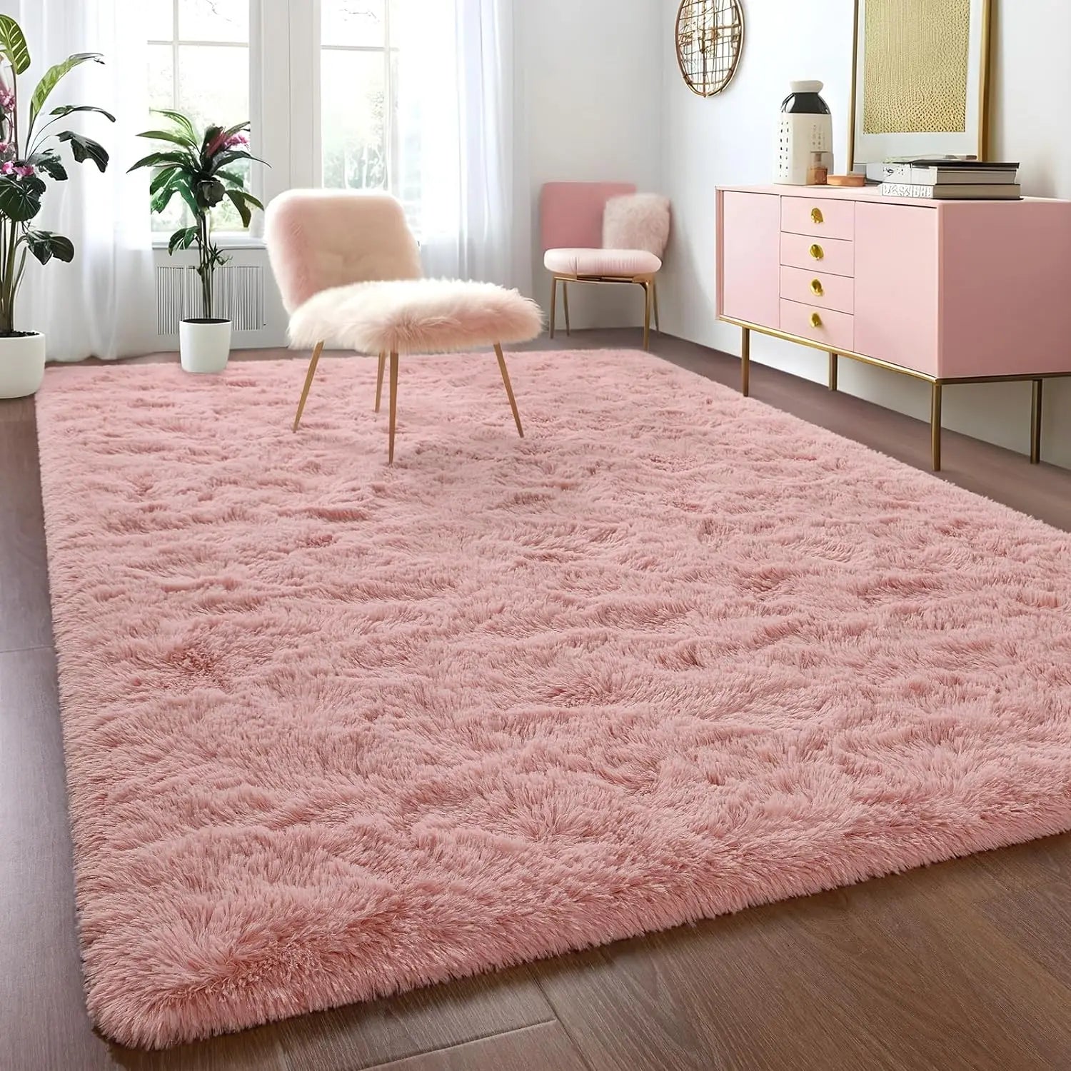 Fluffy Kids Rug Soft Non Slip Fuzzy Living Room Carpet - Chic & Cheery Shopping
