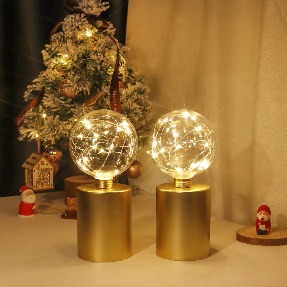 Gold Cordless Table Lamps Set for Home Decor and Events - Chic & Cheery Shopping