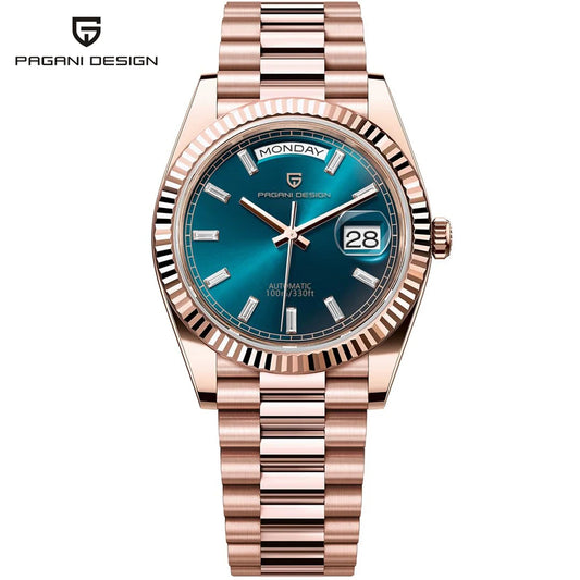 Pagani Design DD36 Men's Rose Gold Luxury Automatic Watch - Chic & Cheery Shopping